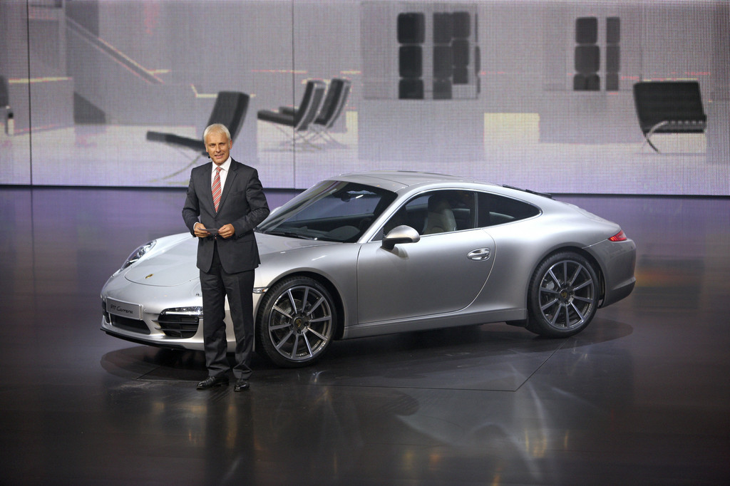 IAA 2011: Der Porsche 911 bleibt ein 911