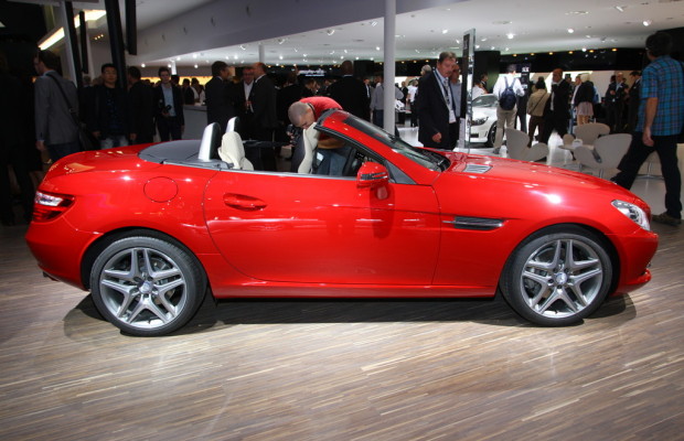 IAA 2011: Mercedes-Benz SLK 250 CDI mit Bestwerten