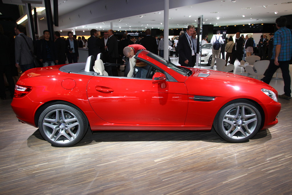 IAA 2011: Mercedes-Benz SLK 250 CDI mit Bestwerten