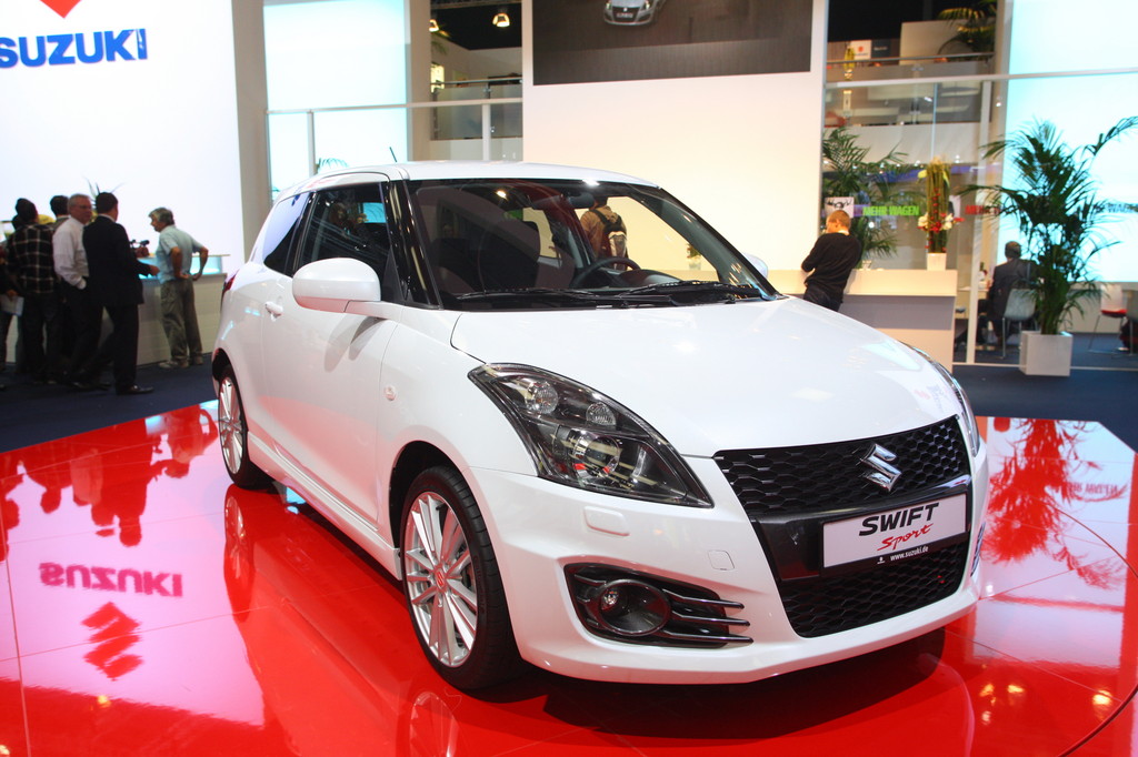IAA 2011: Neuer Suzuki Swift Sport hat 11 PS mehr