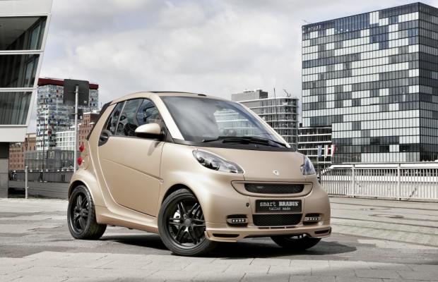 IAA 2011: Smart und Wesc stellen goldenen Brabus auf die Räder