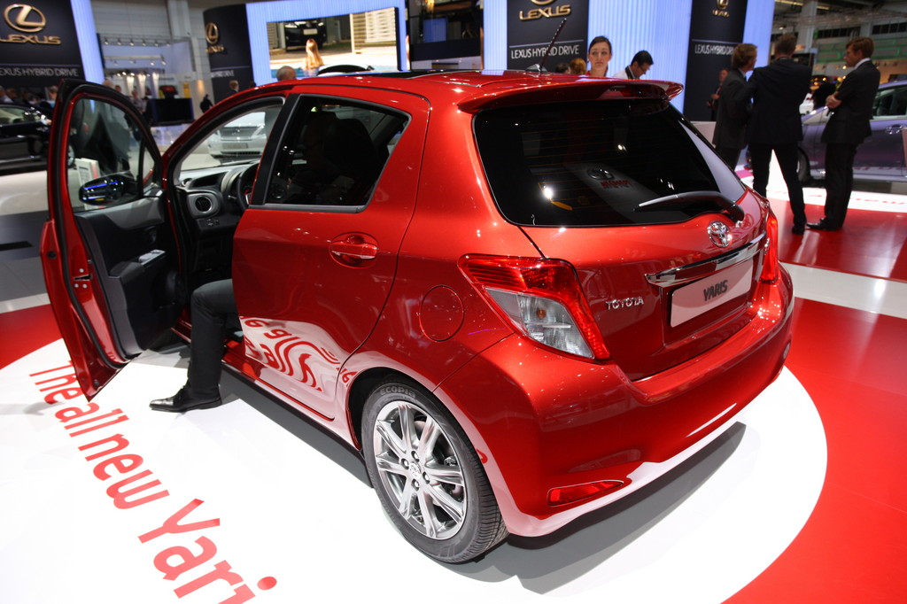 IAA 2011: Toyota Yaris kurz vor dem Markstart