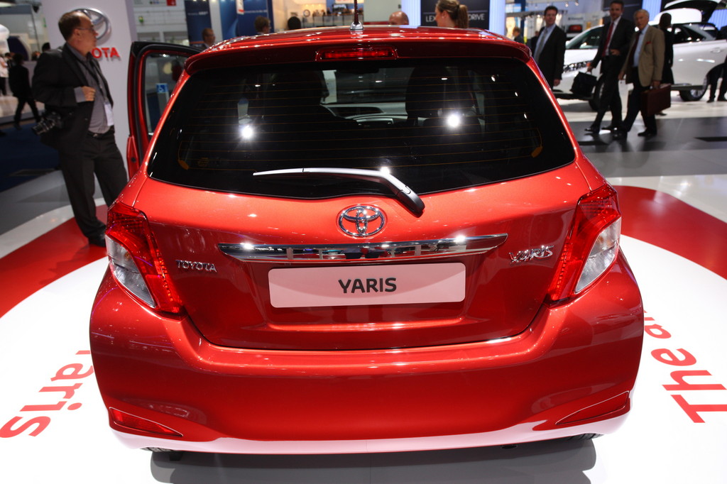 IAA 2011: Toyota Yaris kurz vor dem Markstart