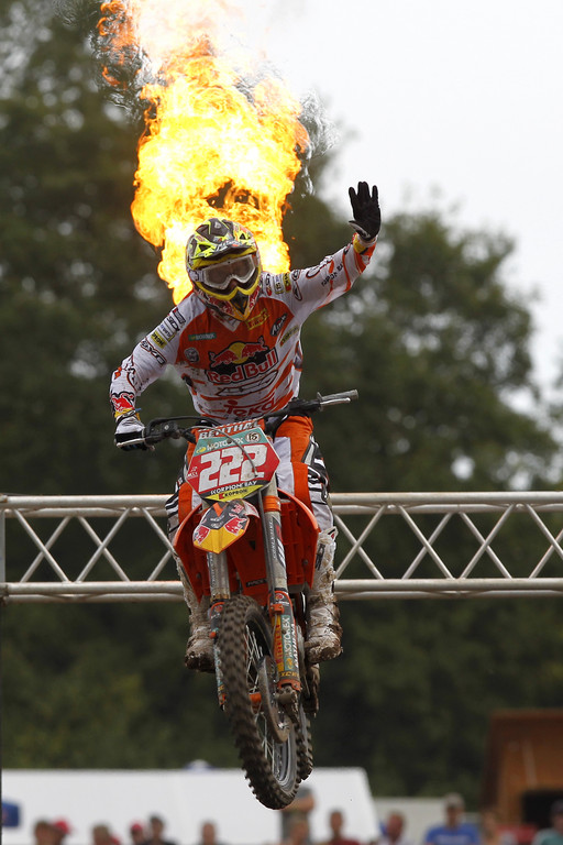 KTM-Werksfahrer Tony Cairoli.