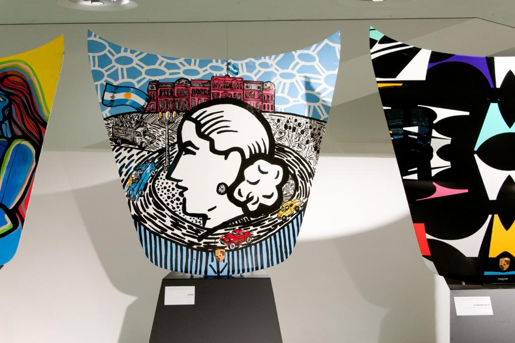 Kunst auf der Haube