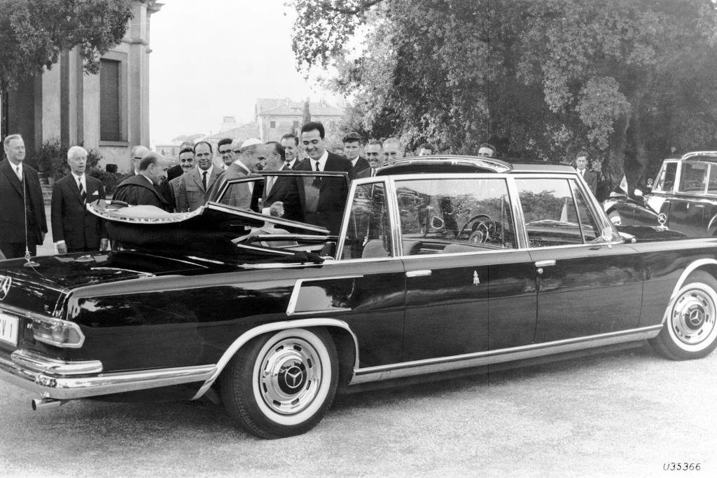 Mercedes Benz 600 und Pullmann Landaulet Papstauto 1965 und 1960