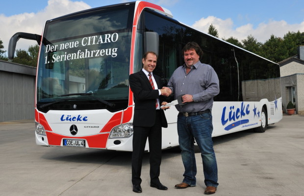 Mercedes-Benz übergibt ersten Citaro der neuen Generation