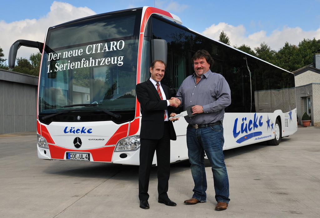 Mercedes-Benz übergibt ersten Citaro der neuen Generation