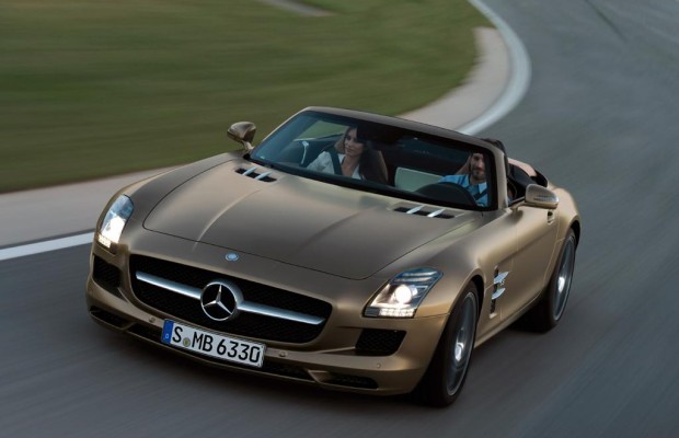 Mercedes SLS AMG Roadster: Fliegen ohne Flügel