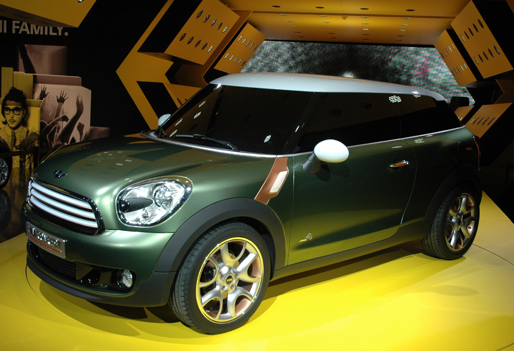 Nächste Variante: Mini Paceman, hier noch als Studie.