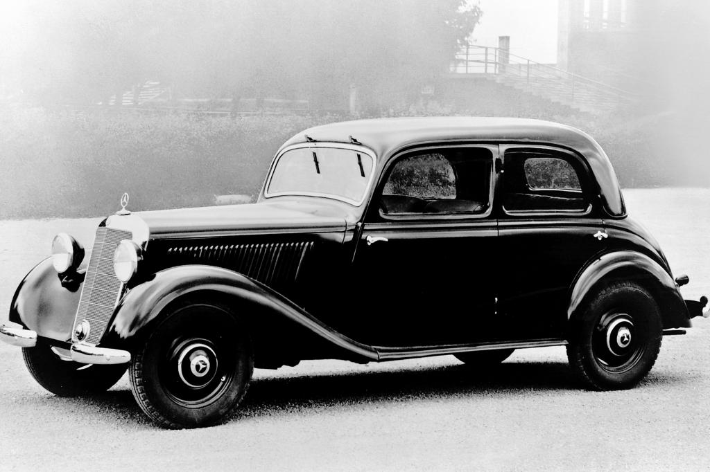 Nach dem Zweiten Weltkrieg wurde der Mercedes 170D angeboten