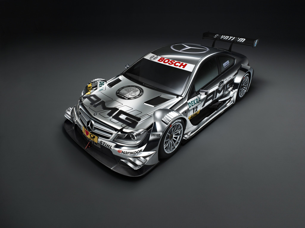 Neues DTM-Fahrzeug von Mercedes-Benz ist startklar