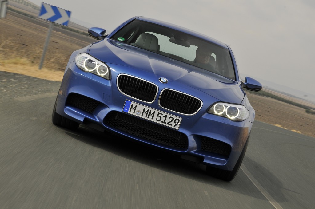 Pressepräsentation BMW M5: Mit deutlichem Staunen