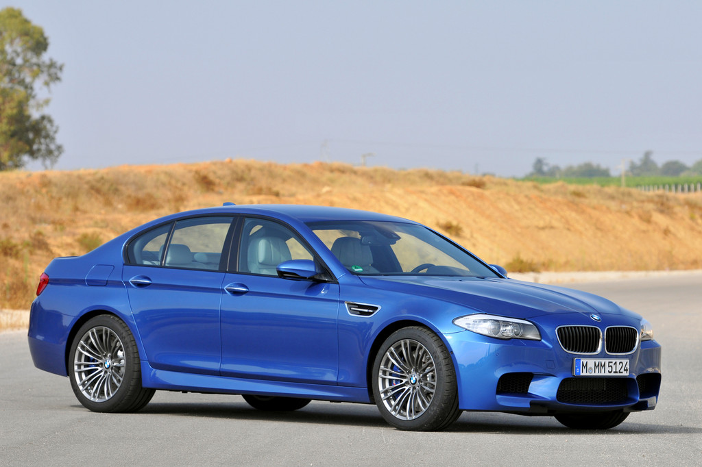 Pressepräsentation BMW M5: Mit deutlichem Staunen