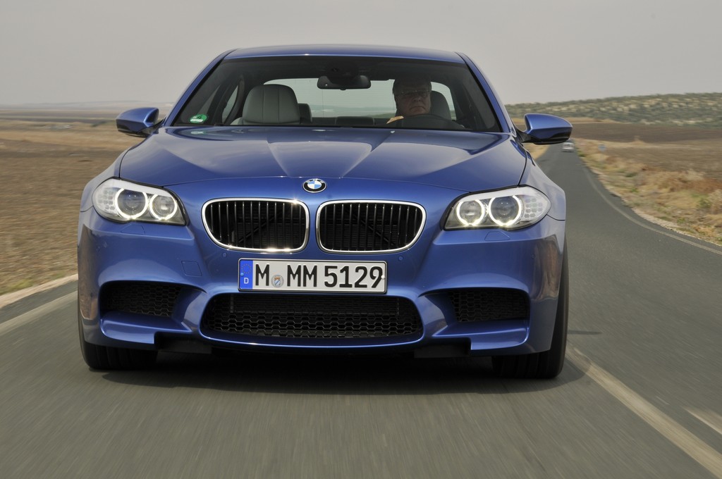 Pressepräsentation BMW M5: Mit deutlichem Staunen
