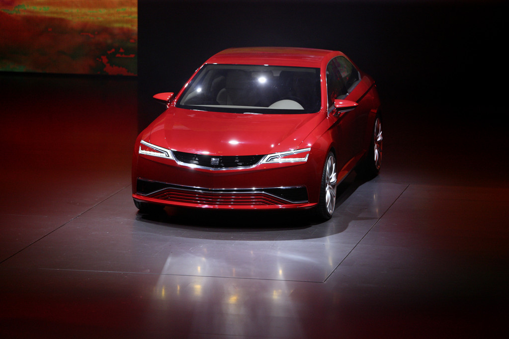 Seat Concept IBL bei der Volkswagen-Vorabendversanstaltung 
