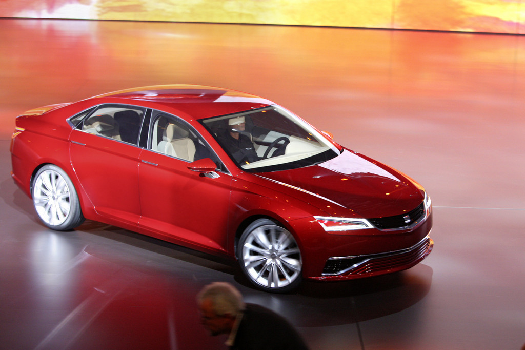 Seat Concept IBL bei der Volkswagen-Vorabendversanstaltung 