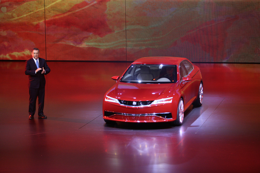 Seat Concept IBL bei der Volkswagen-Vorabendversanstaltung 