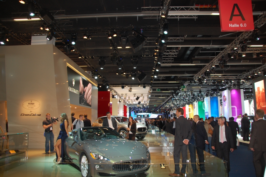 Stand der Dinge auf der IAA 2011: Halle 6 – Fiat, Ferrari, Lancia und Co.