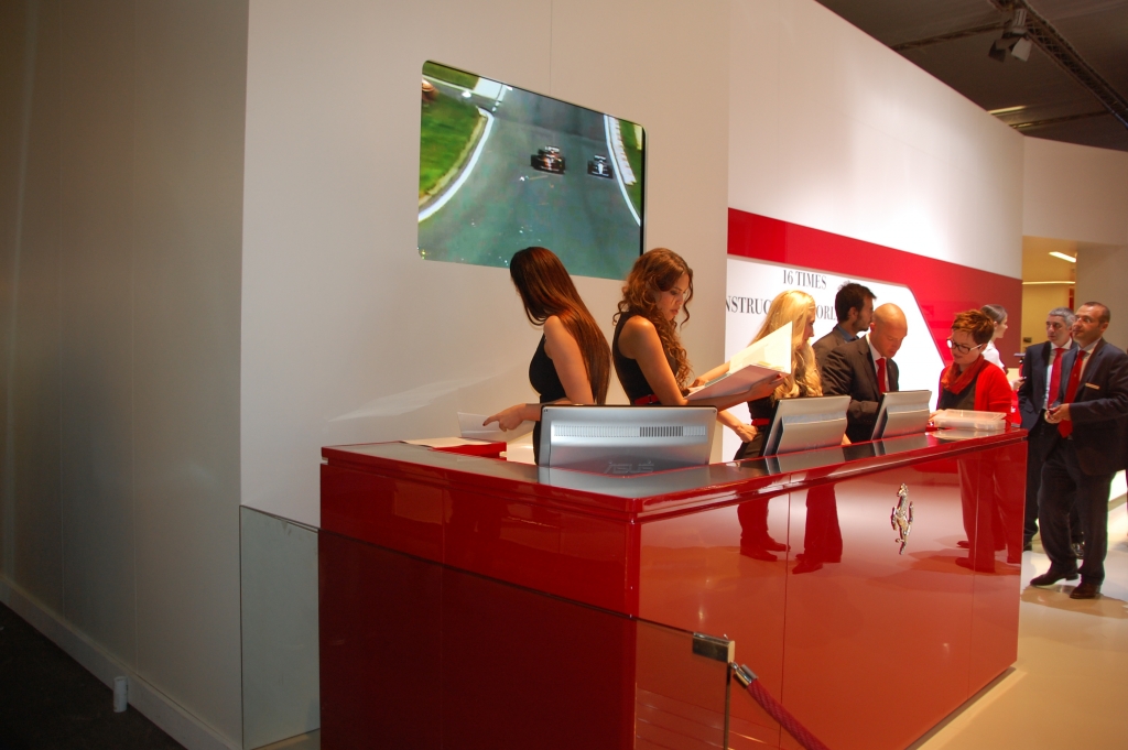 Stand der Dinge auf der IAA 2011: Halle 6 – Fiat, Ferrari, Lancia und Co.