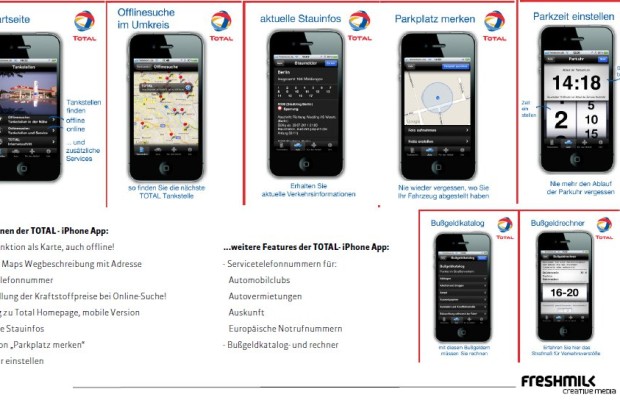 TOTAL startet iPhone App