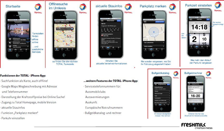 TOTAL startet iPhone App