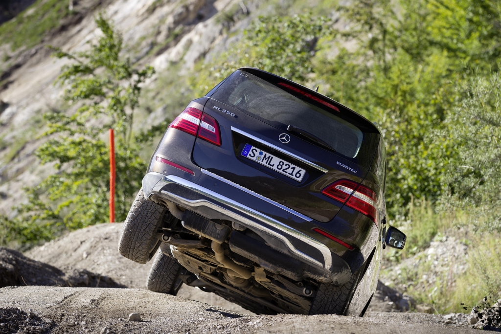 Test Mercedes-Benz M-Klasse: Offroad im Premium SUV – Das kann ja jeder ...