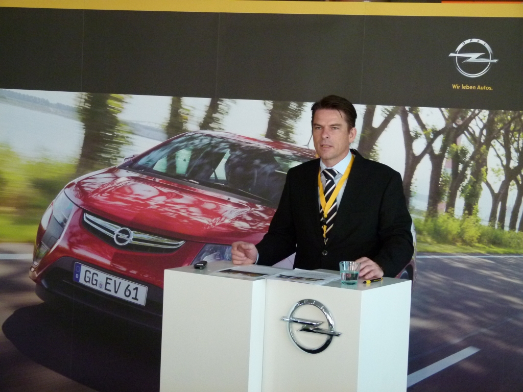 Test Opel Ampera - Thomas Beger, Leiter Elektromobilität Opel