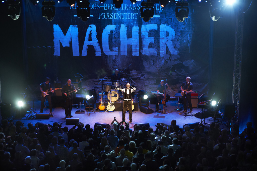 „Macher“-Konzert mit Mike Krüger.
