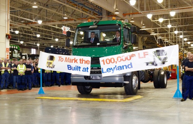 100 000 DAF LF bei Leyland Trucks produziert