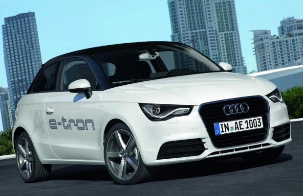 20 Audi A1 E-tron werden in München getestet