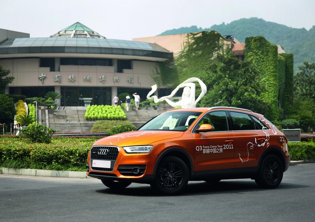 20 Audi Q3 auf Tour durch China