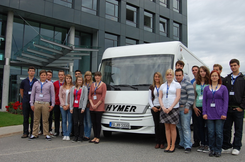 21 Auszubildende starten bei Hymer ins Berufsleben