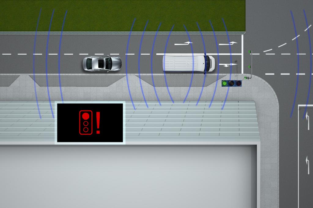 Auch Signale von Ampel können weiter verarbeitet werden