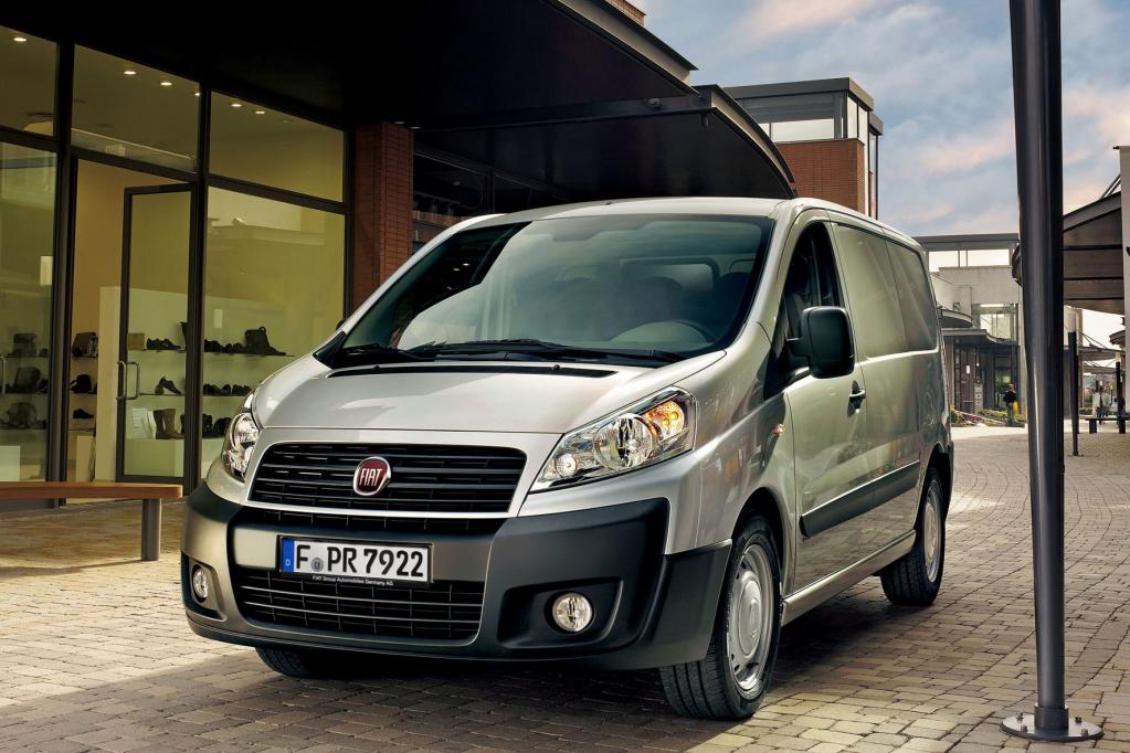 Auch die Modellstruktur des Fiat Scudo wurde modifiziert. 