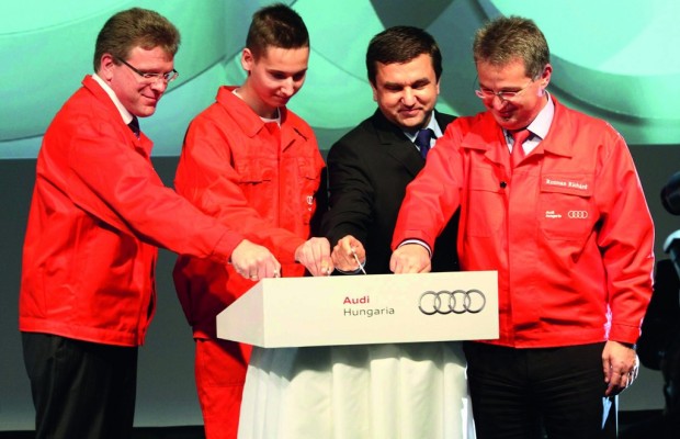 Audi Hungaria eröffnet Projekt- und Trainingscenter