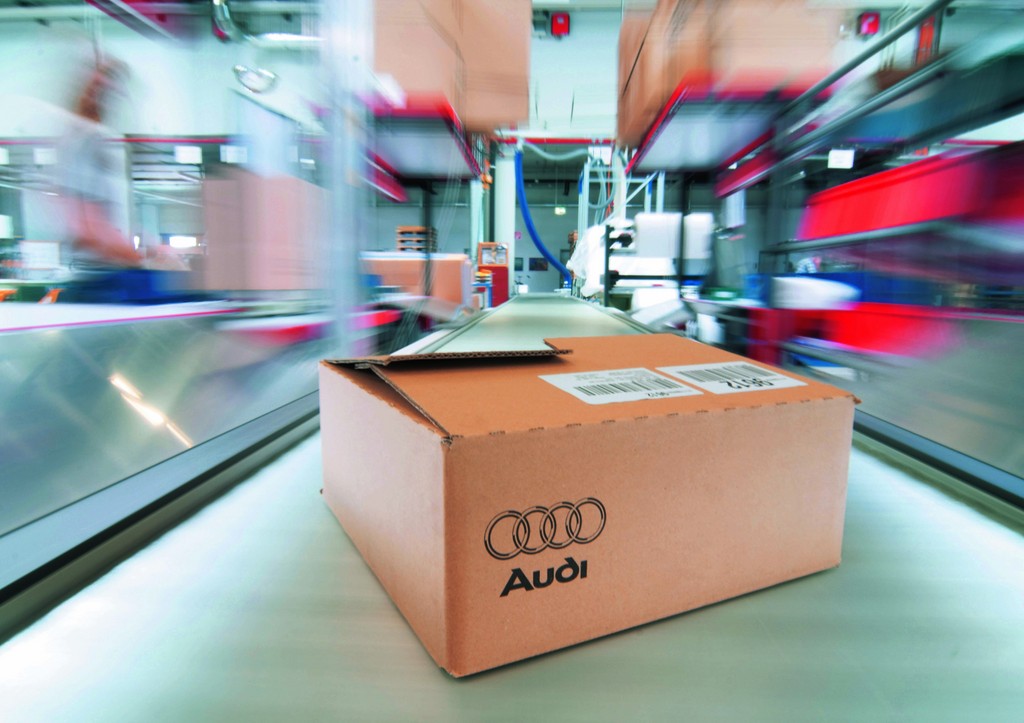 Audi eröffnet CKD-Verpackungszentrum in Wunstorf