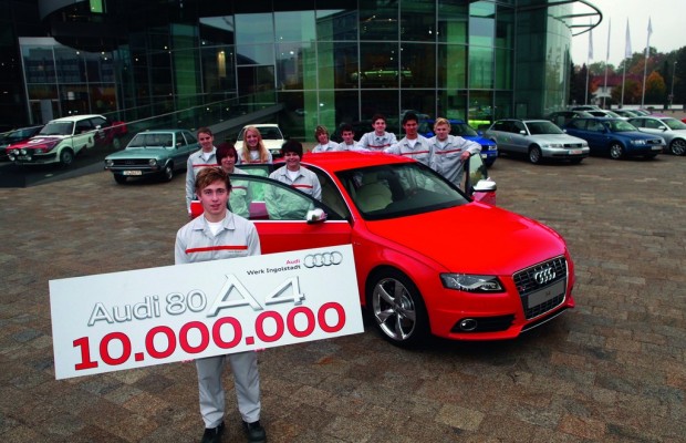 Audi feiert sein zehnmillionstes Auto in der Mittelklasse