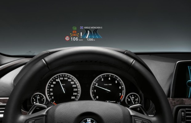 BMW 3er - Head-up-Display als Option