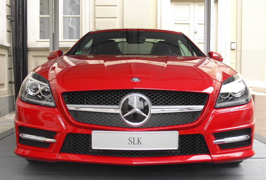 Begeisterungsfaktor Mercedes-Roadster SLK.