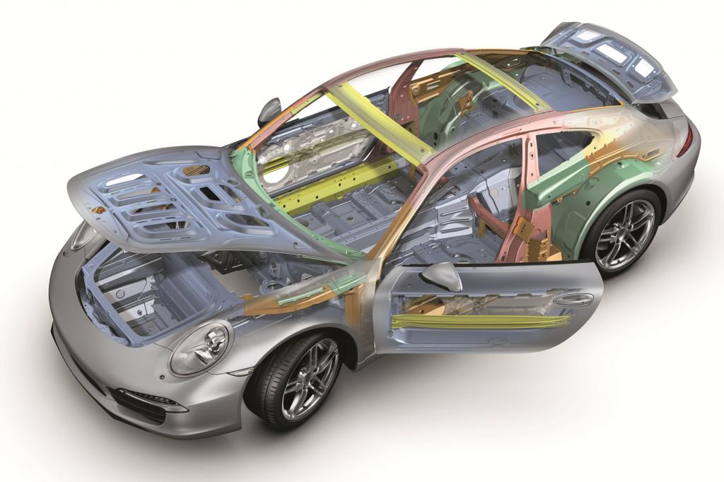 Beim neuen 911 setzt Porsche auf Leichtbau