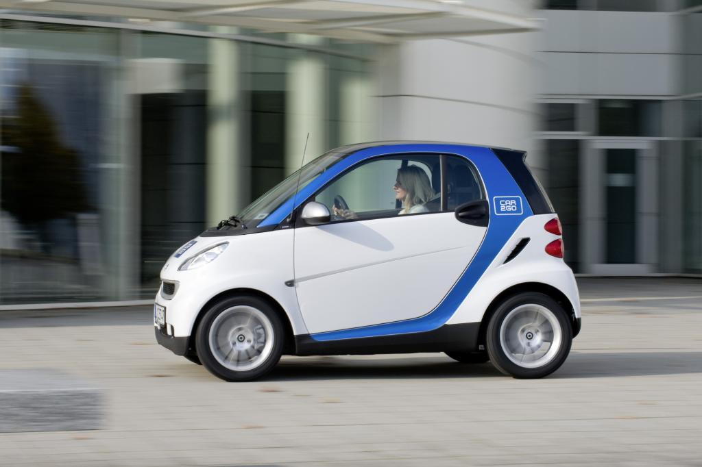 Carsharing - Smart-Flotte für Lyon