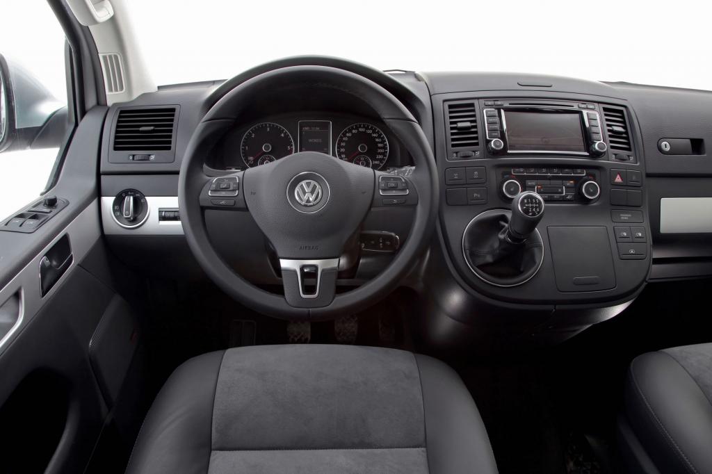 Das Cockpit ist im Vergleich zum Äußeren eher nüchtern