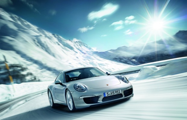 Den Porsche 911 im Winter erfahren