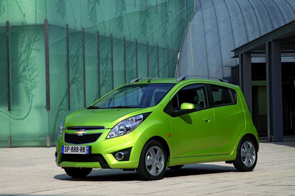 Der Chevrolet Spark setzt auch aggressives Design