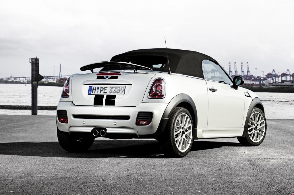 Der Mini Roadster ist der offene Ableger des Coupés, das die bayrischen Briten jüngst auf der IAA vorgestellt haben. 