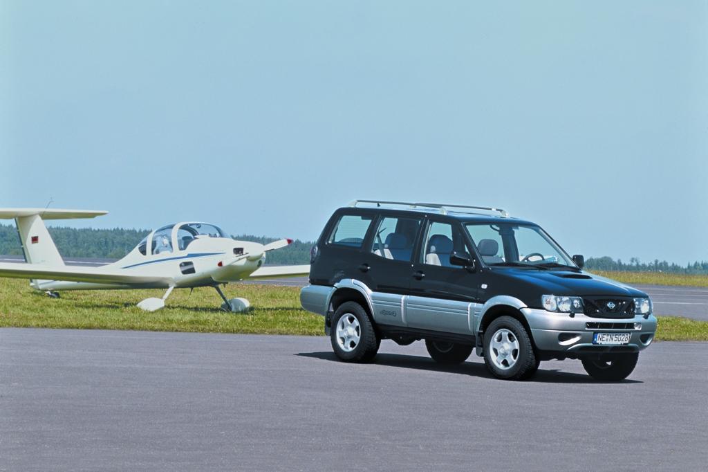 Der Nissan Terrano im Jahr 2001