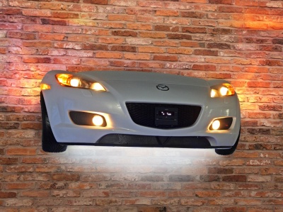 Der automotive Blickfang fürs Wohnzimmer.Quelle: www.craftline.de
