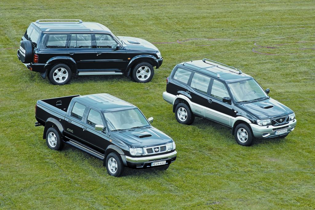 Die Nissan-Allradpalette 2001