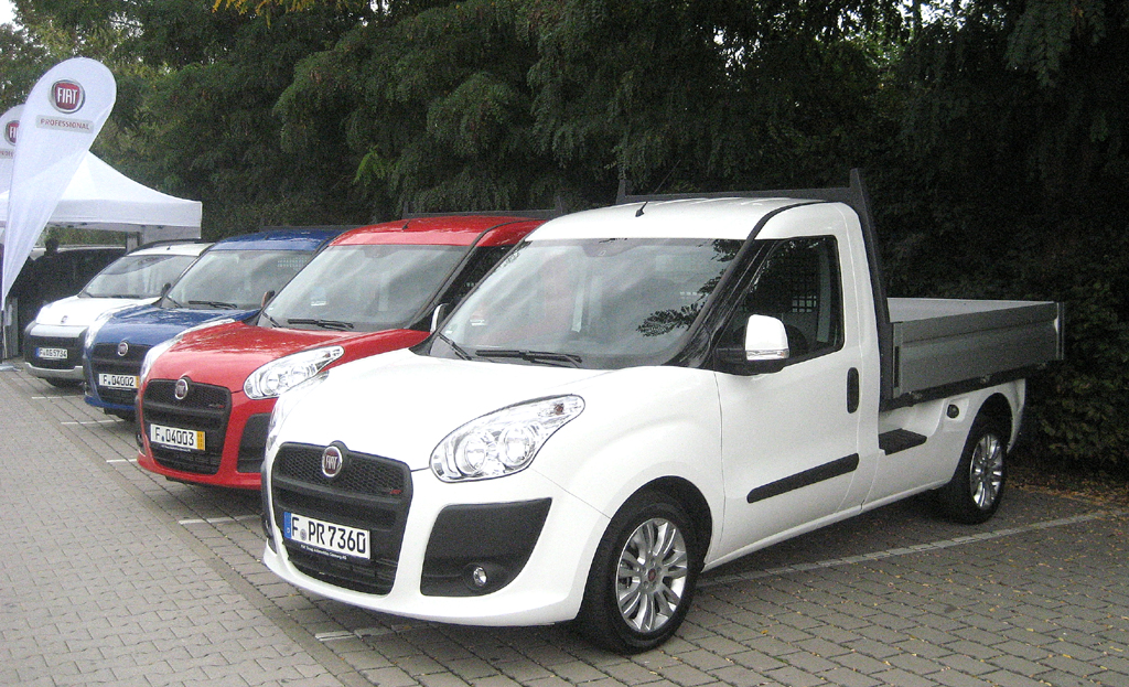 Drei auf einen Streich: Fiat hat Transporter-Palette überarbeitet